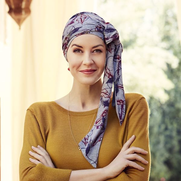 Mantra scarf - long printed