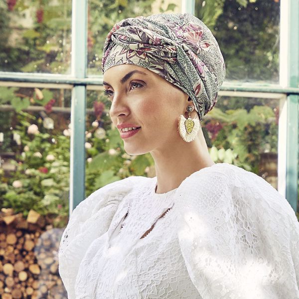 Amber - Boho Turban Set - Printed