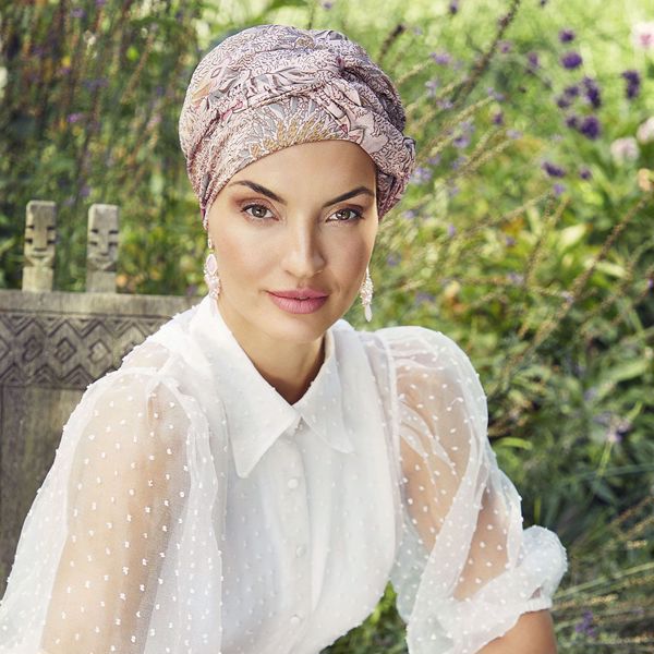 Amber - Boho Turban Set - Printed