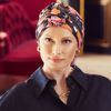 Lotus turban - printed, Joyful Autumn