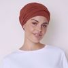 EMMY • V turban, Dusty Red