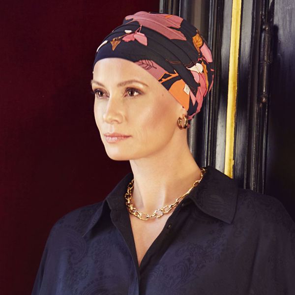 Yoga turban - printed, Joyful Autumn