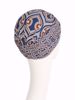 Billede af Shakti turban - printed, Endless Shapes Of Blue