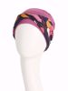 Billede af Shakti turban - w/printed headband, Rose w/Joyful Autumn