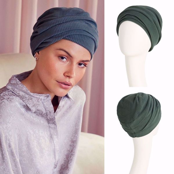 Billede af LEA • V turban, Rustic Green