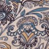 Billede af Silk Scarf - 90x90, ANTIQUE PAISLEY – PETROL