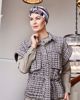 HocLOTUS TURBAN - PRINTED AUTUMN SCULPTURES