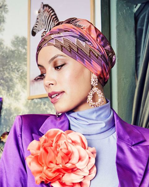 Sapphire Turban, Bohemian Vibes