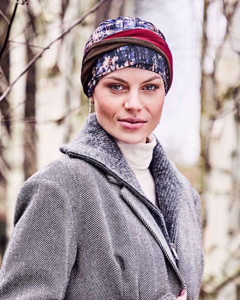 HocShakti Turban - Printed - Tie Dye Dusk