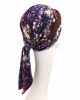 HocBeatrice Turban - W/ribbons - Tie Dye Dusk