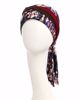 HocBeatrice Turban - W/ribbons - Tie Dye Dusk