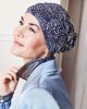 HocYama Turban - Printed, Floating Navy