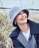 AURELIA HAT, WOOLY GREY, LAMMEULD OG BOMULDSFOR