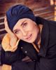 SENA TURBAN, BLACK IRIS