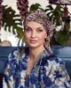 HocJuvela Boho Turban Set - Waves Of Blue